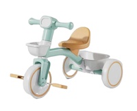 Vélo d'équilibre pour enfants en acier à haute teneur en carbone et alliage d'aluminium avec tableau de bord LED, double panier, jouet robuste pour l'extérieur, 2-4 ans