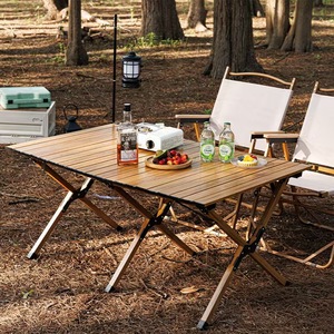 Modern Design Outdoor Foldable Portable Camping <b>Table</b> Picnic BBQ <b>Adjustable</b> Carbon Steel Outdoor Furniture Hwz02 Modern Design S - Product Image 4