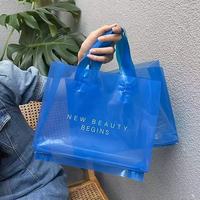 Sacs en plastique bon marché MU, sacs à main transparents, sacs en plastique pour le shopping, emballage de vêtements, chaussures, cadeaux, sacs en plastique pour l'épicerie