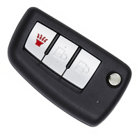 Télécommande universelle 315/433 MHz pour ouvre-porte automatique, 3/4 boutons, code fixe, télécommande face à face, clé universelle 43401