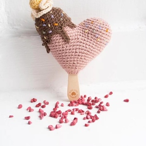 2024 สินค้าใหม่มาใหม่ Amigurumi ที่กําหนดเองถัก Handmade โครเชต์อมยิ้มตกแต่งเค้ก - Product Image 3