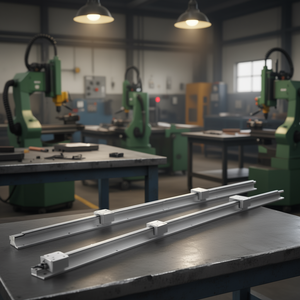 Kit de rails de guidage linéaires SBR20 de 1800 mm avec roulements en acier pour machines automatisées - Product Image 2