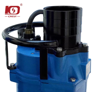 Venta al por mayor de fábrica, bomba de lodo de aguas residuales, impulsor de aleación de cromo, bomba de agua de mar, bomba de lodo de aguas residuales sumergible eléctrica de 5HP para Civil - Product Image 3