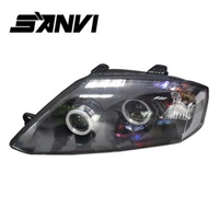 Ensemble de phares de voiture Sanvi Hyundai Coupé 2002-2005, ampoule HID, LED Angel Eye, rétrofit 35W 12V, paire, garantie 1 an