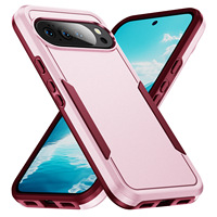 Étui de téléphone portable pour Google Pixel 10 Pro XL 9Pro 8A 7A 6A PC dur souple TPU Protection contre les chutes Durable antichoc couverture complète