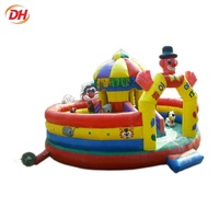 Château gonflable commercial pour événements, location de structures de jeu pour fêtes à thème de personnages de dessins animés, équipement de jeu gonflable pour enfants