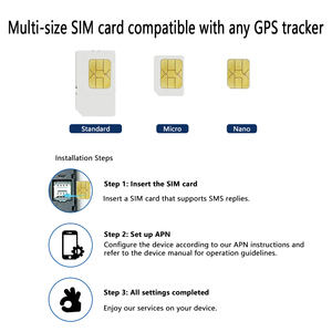 ซิมการ์ด Xadgps สำหรับยานยนต์และอุปกรณ์เสริมรถจักรยานยนต์ เหมาะสำหรับเครื่องติดตาม GPS แบบใช้สายและไร้สาย - Product Image 2