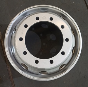 Llantas de acero sin cámara para camión pesado, llantas de 22,5 pulgadas, 11R22.5, 12R22.5, 22.5X8.25, 22.5X9.00 - Product Image 2