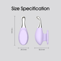 WINYI Heizender G-Punkt Vibrator für Frauen Metallspitze Wasserdicht USB Aufladbar Silikon Erwachsenen-Sexspielzeug OEM