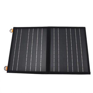Sistema de Celdas Solares Monocristalinas Portátiles de 40W, Sistema de Energía Plegable para Exteriores con Controlador MPPT - Product Image 6