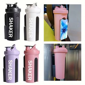 Bouteilles de shaker personnalisées en gros avec logo, pour boissons protéinées, sans BPA, pour le sport et la gym - Product Image 1