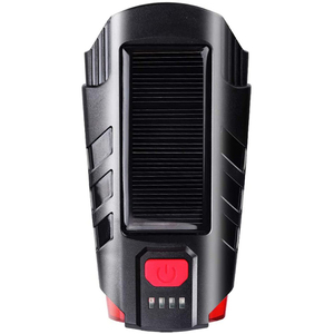 Le plus récent <span class=keywords><strong>klaxon</strong></span> d'air de <span class=keywords><strong>vélo</strong></span> rechargeable par USB solaire 6 modes de haut-parleur 120db LED feux d'avertissement rouges de montagne de lumière de <span class=keywords><strong>vélo</strong></span> - Product Image 5