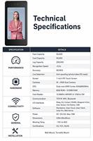 Máquina de Control de Asistencia con Reconocimiento Facial WiFi, con SDK Abierto y API HTTP para Integración con HRIS, ERP y Desarrollo de Software Personalizado