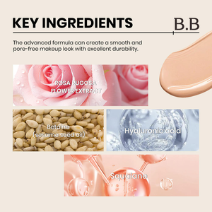 Crème <span class=keywords><strong>BB</strong></span> hydratante protectrice 50g longue durée non cakey couverture parfaite poudre pressée toutes les peaux article chaud transfrontalier - Product Image 5