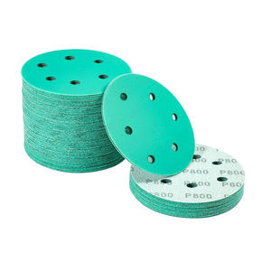 Disques de ponçage auto-adhésifs à crochets et boucles P400 avec trous, 150 mm, papier abrasif rond, papier de ponçage à sec pour voiture - Product Image 5