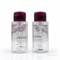 Bouteilles à presser en plastique PET de 100 ml pour pompe à Toner et huile de maquillage, bouteilles à bouchon rabattable pour Lotion cosmétique, liquide démaquillant pour le visage