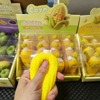 Jouet anti-stress à presser en TPR en forme de fruits et légumes, blocs de construction à rebond lent, coffret cadeau, pour tous les âges - Vente chaude