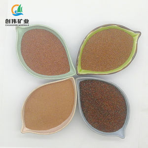 Commercio all'ingrosso miglior prezzo sino naturale granato sabbia 80 maglia per acqua ad alta temperatura di resistenza sabbia granato acqua coltello sabbia - Product Image 4