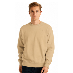 Sweat-shirt en molleton pour homme, personnalisable, respirant, de haute qualité, pour l'automne, décontracté, couleur personnalisée, nouveau design, couleur unie, vente en ligne - Product Image 5