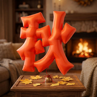 Décoration gonflable géante personnalisée en forme de feuille d'érable pour l'automne, cadre photo en feuille d'érable, pour événements en extérieur, centres commerciaux, points photo et accessoires photo