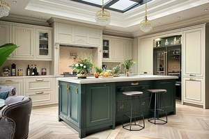 Professionnel bon prix complet noir couleur acrylique cuisine Design armoires modernes pour meubles de cuisine armoires de cuisine - Product Image 3