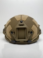 Casque tactique balistique avancé avec matériau PE, camouflage, sangle réglable pour adultes, services de sécurité