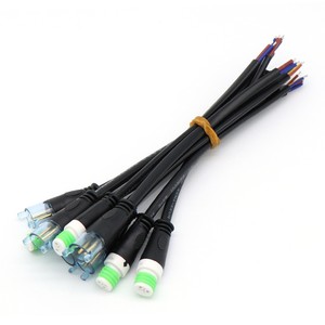 Multi Core Waterproof Plug Connector 2 3 Core DC Led <b>Lighting</b> Industrial Automation Adapter Insert Type PVC <b>Shell</b> - Product Image 3