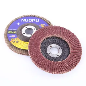 80 korn 40 grit 4.5 zoll 115 mm schleif klappe disc für polieren