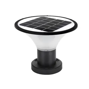 Waterproof Luz Led Solar Fence Round Ball Lamp Post Light House Fence