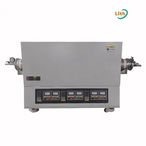 Lab Electric Tubular Furnace 3 Three Multi High Temperature Oven Zone Vacuum Tube Furnace Price With Maximum Temperature 1500C