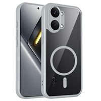 Funda magnética a prueba de golpes para Xiaomi Poco X8 Pro Max/X8 Pro/Redmi Turbo 5 MAX/Turbo 5 5G, cubierta trasera mate translúcida