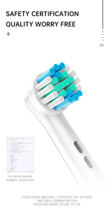 Hot-Selling Soft Bristle Plastic Electric Cleaning Brush Household Multi-Functional Dust Removal Tool Adult <b>Toothbrushes</b> <b>Head</b> - Product Image 3