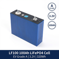 Baterai LiFePO4 LF100LA 3.2V 100Ah yang Tahan Lama, Sel LFP Prismatik untuk Penyimpanan Energi Terbarukan dan Paket Energi Surya Rumah Tangga