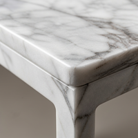 Table d'angle triangulaire en marbre avec structure métallique pour salon, table d'appoint de canapé