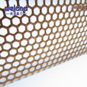 Placa de malla perforada de cobre y latón WELAND - Product Image 3