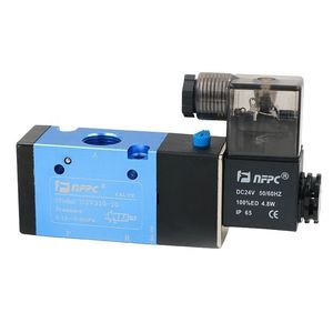 Válvula Solenoide Nfpc N3V310 10 2 Posiciones 3 Vías 1/4 Pulgada Puerto Válvula de Control de Aire DC24V 50/60Hz - Product Image 1