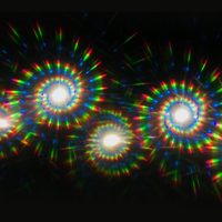 Papier Diffraction Lunettes Fête De Noël Nouveau Style Multi Forme avec Effet Spécial Lentille De Diffraction Personnalisée Vente Chaude