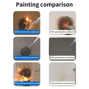 Se dilate et s'écume lorsqu'il est exposé à la flamme, ce qui en fait un revêtement ignifuge isolant thermiquement, durable et largement applicable. - Product Image 6
