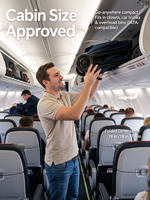 Poussette de voyage, poussette bébé légère à pliage rapide, poussette compacte adaptée aux avions avec panier de rangement