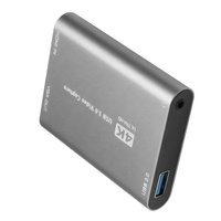 Caja de tarjeta DVR para captura de vídeo, USB 3,0, HDMI, con micrófono, VGA, bucle, para cámara de ordenador, Xbox 360, OBS, transmisión en directo