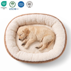 Sofá cama impermeable de felpa grande de muestra gratis para cama ortopédica de perro humano cama de lujo para perros - Product Image 2