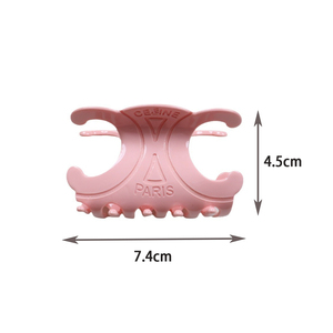 Pinces à <span class=keywords><strong>cheveux</strong></span> personnalisées en acétate, taille moyenne, motif écaille de tortue, pinces rétro léopard, pinces coréennes - Product Image 6