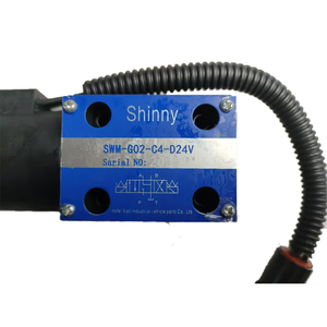 24 В Водонепроницаемый 4 провода номер детали SWM-G02-C4-D24 вилочного погрузчика аксессуары для вилочного погрузчика электромагнитный клапан для TCM - Product Image 2