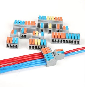 最新の多機能プッシュインワイヤコネクタLT-422 in 6 out 3 in 9 outプッシュイン端子台クイックワイヤコネクタ - Product Image 2