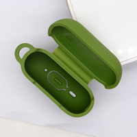 Casing Pelindung Earphone BT Nirkabel Baru Penutup Pelindung Siam Lembut dengan Kait untuk Casing Silikon Airpods Pro 2