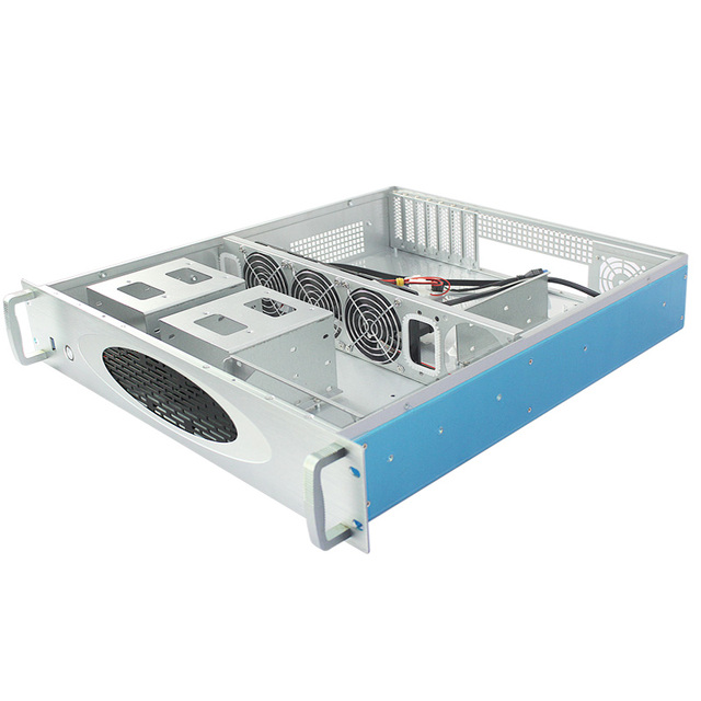 2019 New Model ATX PC Industrial Rack Mount Server Chassis 2U Case in Stock