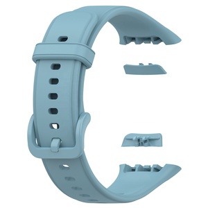 Correa de repuesto para pulsera inteligente <span class=keywords><strong>OPPO</strong></span> <span class=keywords><strong>Band</strong></span> 2, estilo oficial, color puro, silicona deportiva, suave, cómoda, resistente al agua - Product Image 6
