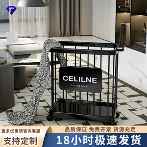 Celilne Laundry <b>Basket</b> With Wheels Rectangle Storage <b>Basket</b> For Clothes Organizer Household Multi Functional - Product Image 5