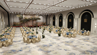 Tapis en laine de Nouvelle-Zélande doux confortable et ignifuge résistant aux taches 5 étoiles hôtel salle de banquet salon tapis mur à mur