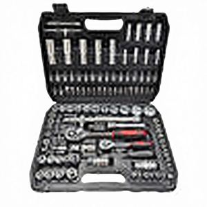 Set di Chiavi a Bussola Professionali di Grado Industriale 108/150/172 Pezzi per Riparazione Auto, Valigetta Resistente, Versatile, 1/4 3/8 Pollici, Materiale CR-V - Product Image 1